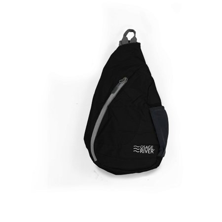 Osage River Taber Sling Bag - Black/Gray