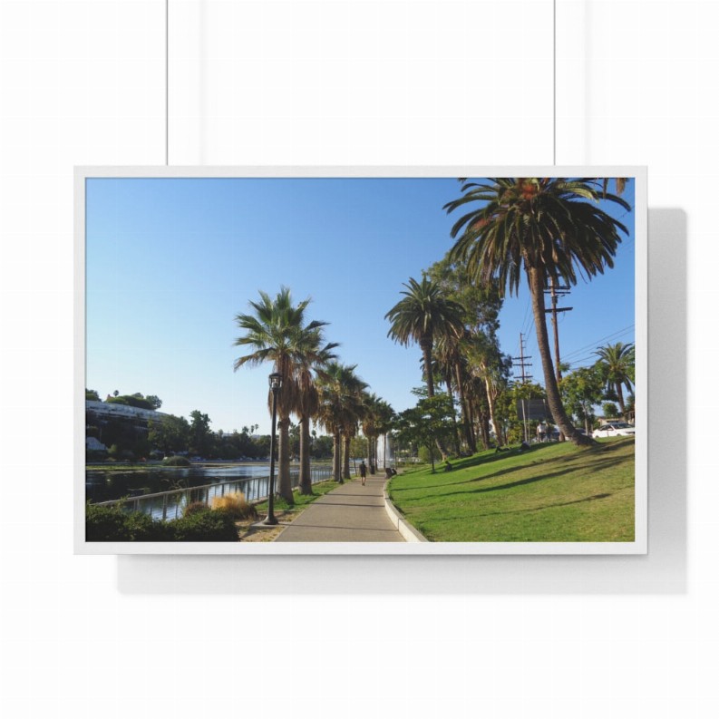 Echo Park Premium Framed Horizontal Poster - 36" x 24" White