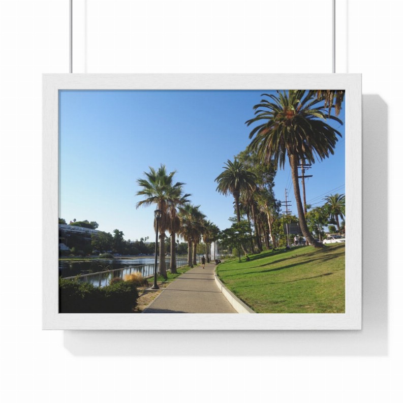 Echo Park Premium Framed Horizontal Poster - 14" x 11" White