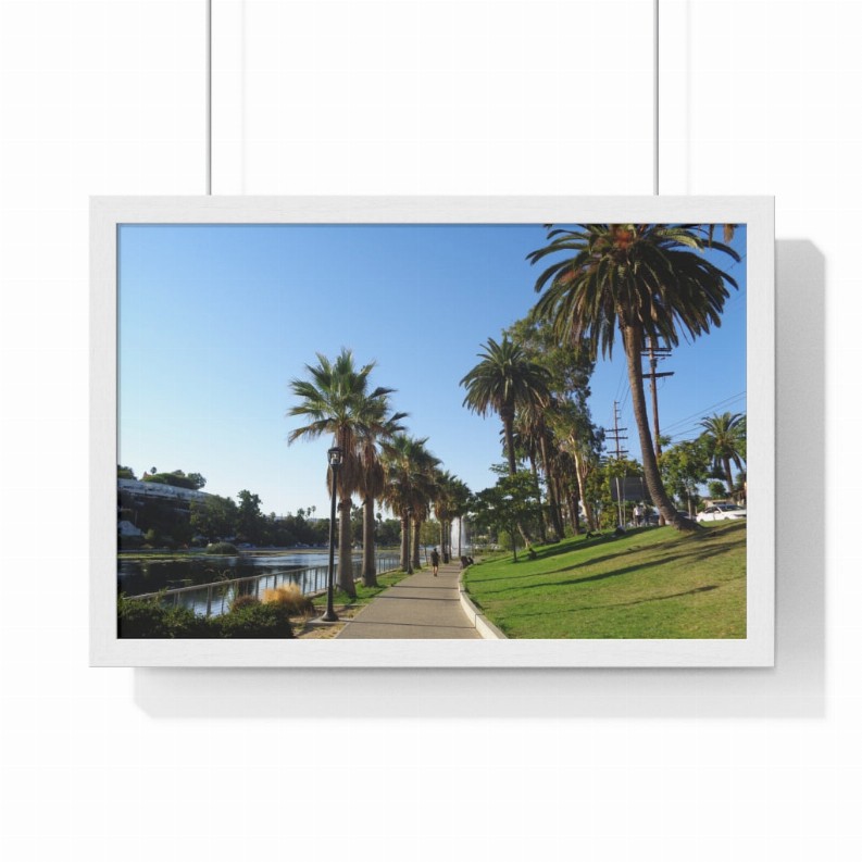 Echo Park Premium Framed Horizontal Poster - 18" x 12" White