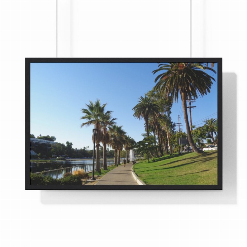 Echo Park Premium Framed Horizontal Poster - 30" x 20" Black