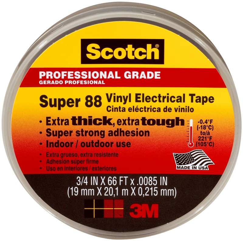 06143 #88 3/4X66 Vinyl Electrical Tape