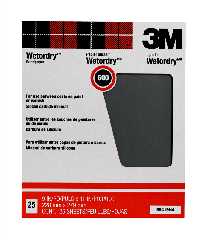 99419Na 600A Wetodry Sandpaper