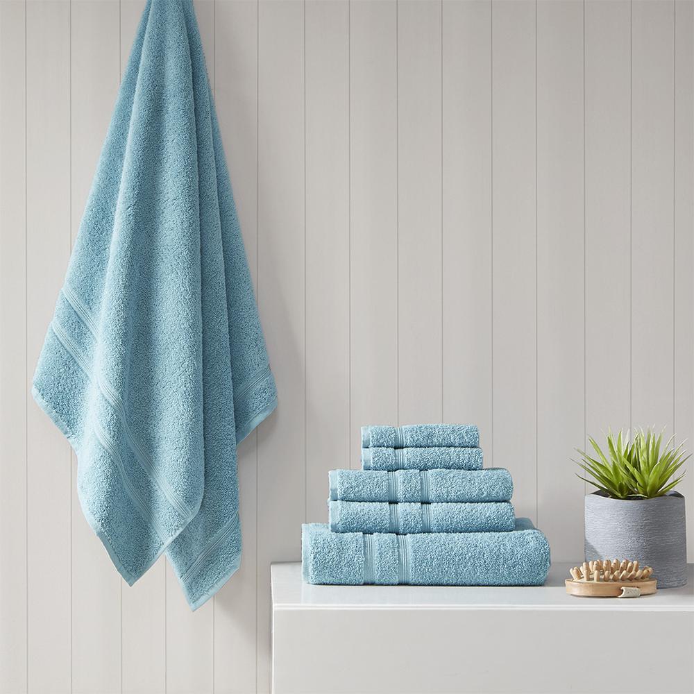 100% Turkish Cotton 6pcs Towel Set, 5DS73-0236