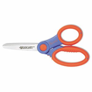 Kids 5" Scissors with Anti-Microbial Protection, Blunt, Colors Vary