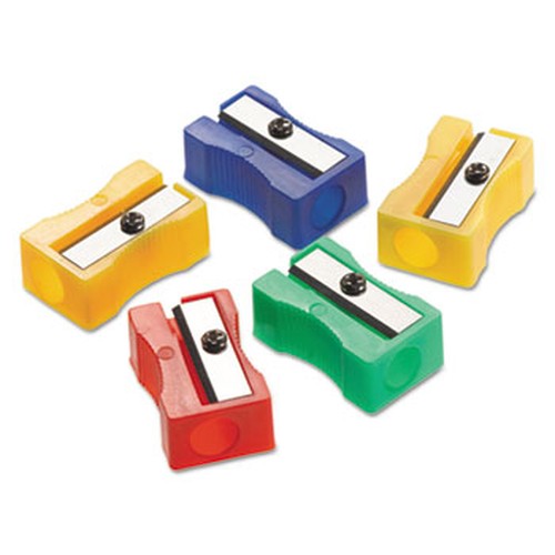 Single-Hole Pencil Sharpener Classroom, Pack of 24