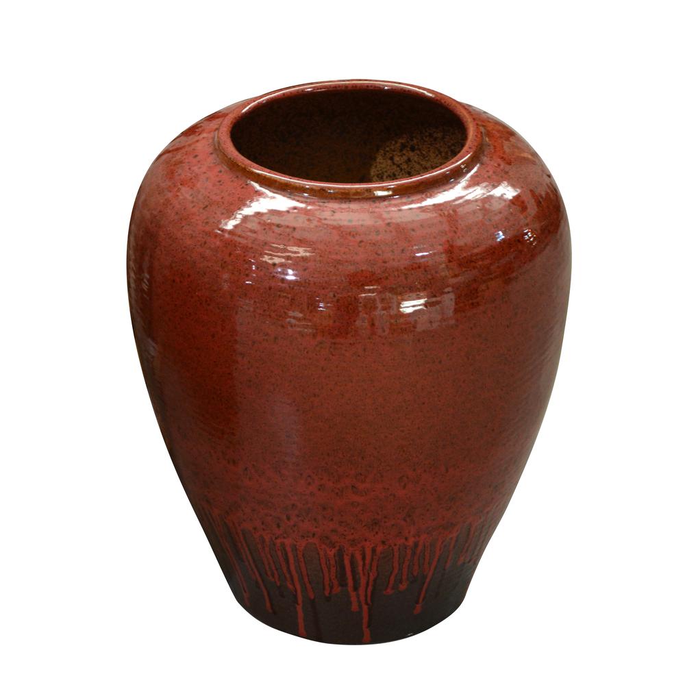 Adobe Red Small Vase