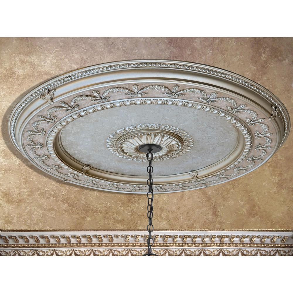 Champagne Large Round Ceiling Medallion 63