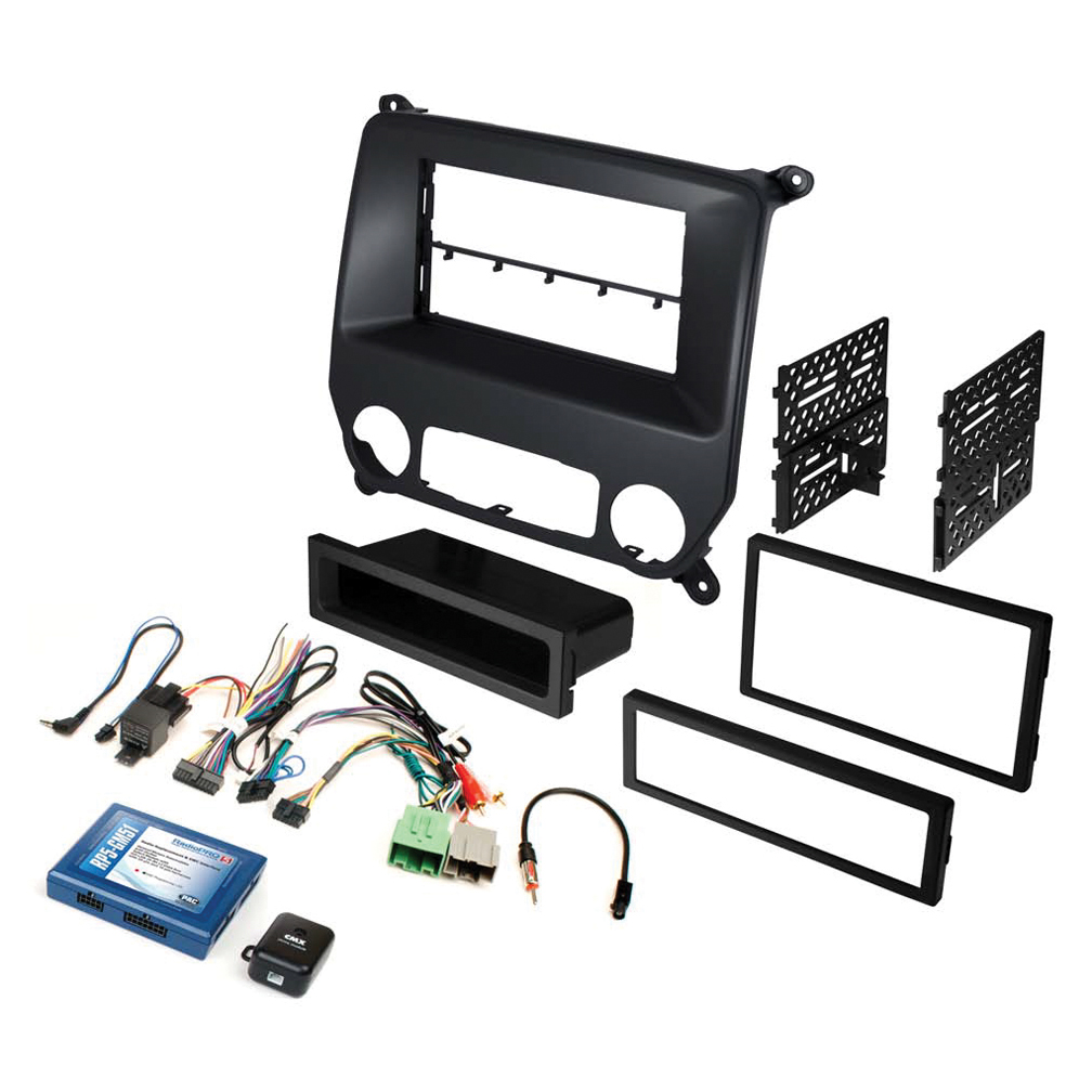 American International Installation Kit for 2014-2016 Chevy Silverado/GMC Sierra with iRadio Interfa