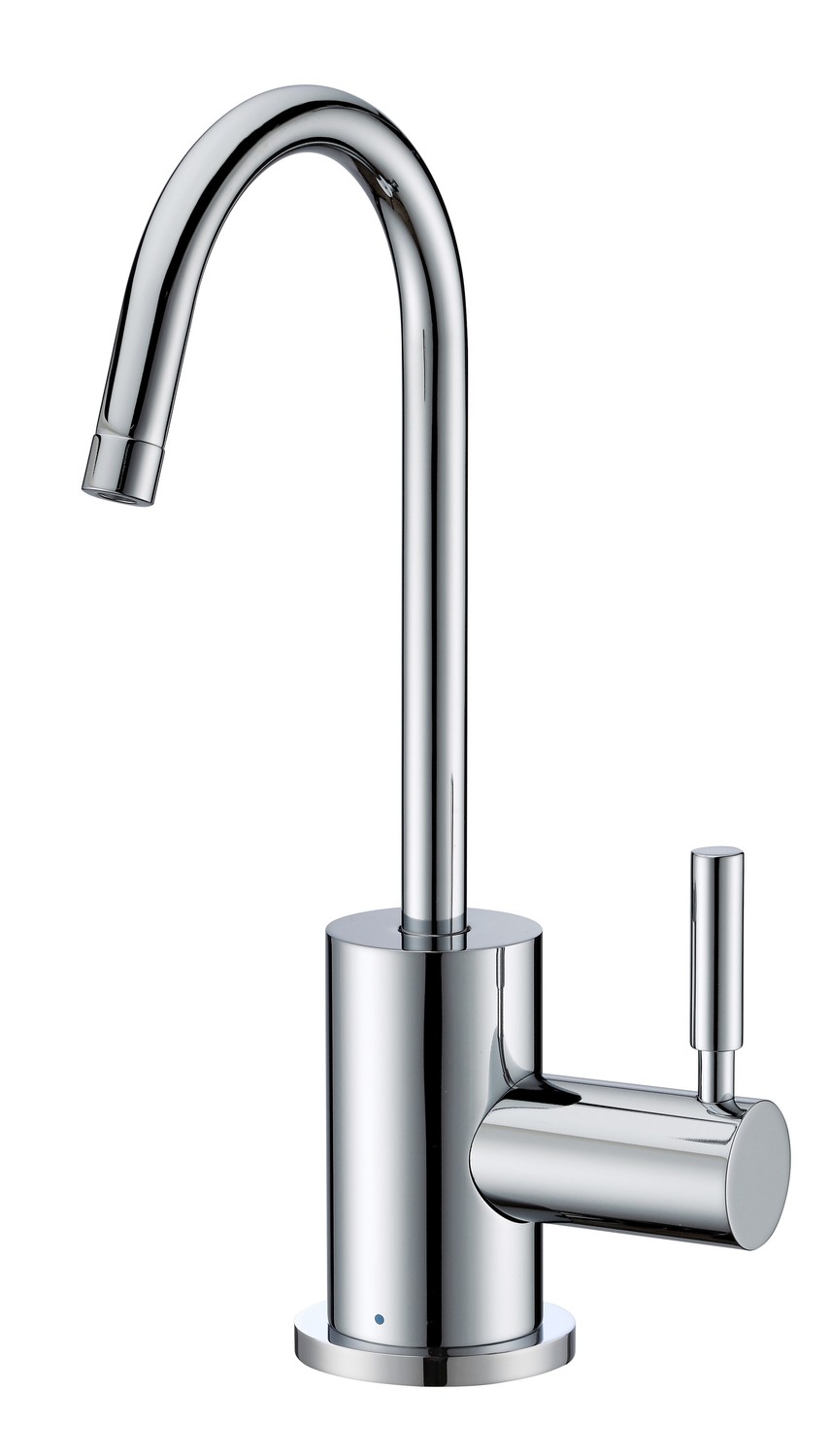 Point of Use Cold Water Drinking Faucet with Gooseneck Swivel Spout