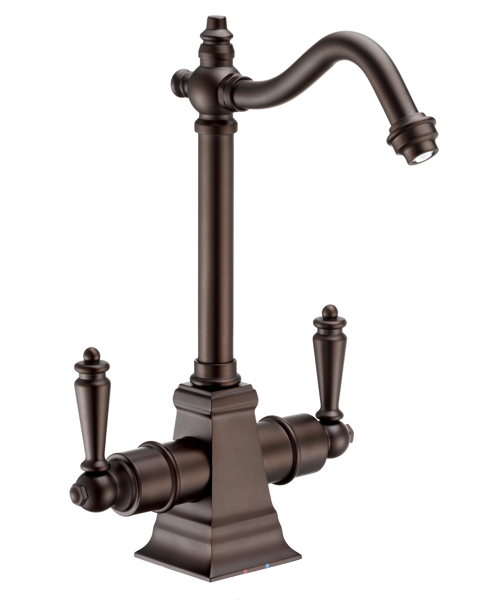 Point of Use Instant Hot/Cold Water Drinking Faucet with Traditional Swivel Spout