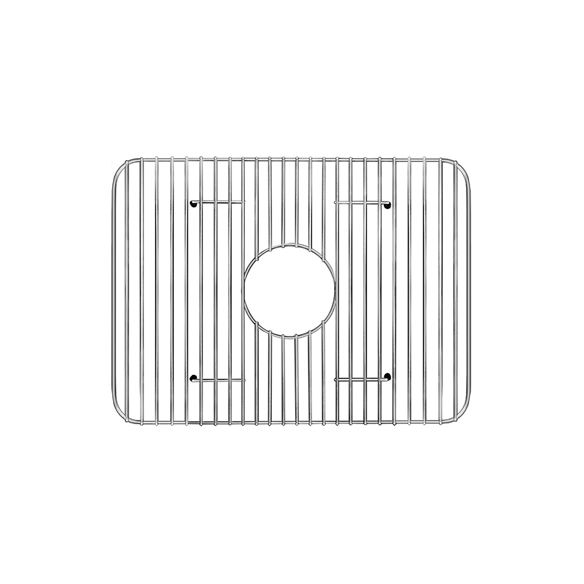 Stainless Steel Sink Grid for use with Fireclay Sink Model WHPLCON2719