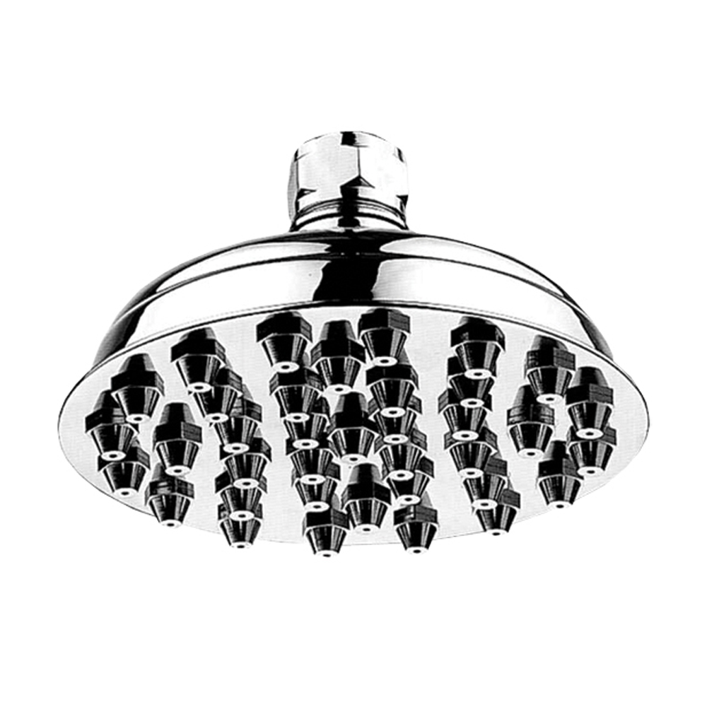 Showerhaus Small Sunflower Rainfall Showerhead with 37 nozzles - Solid Brass Construction with Adjustable Ball Joint