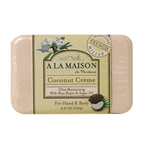 A La Maison Bar Soap Coconut Creme (88 Oz)