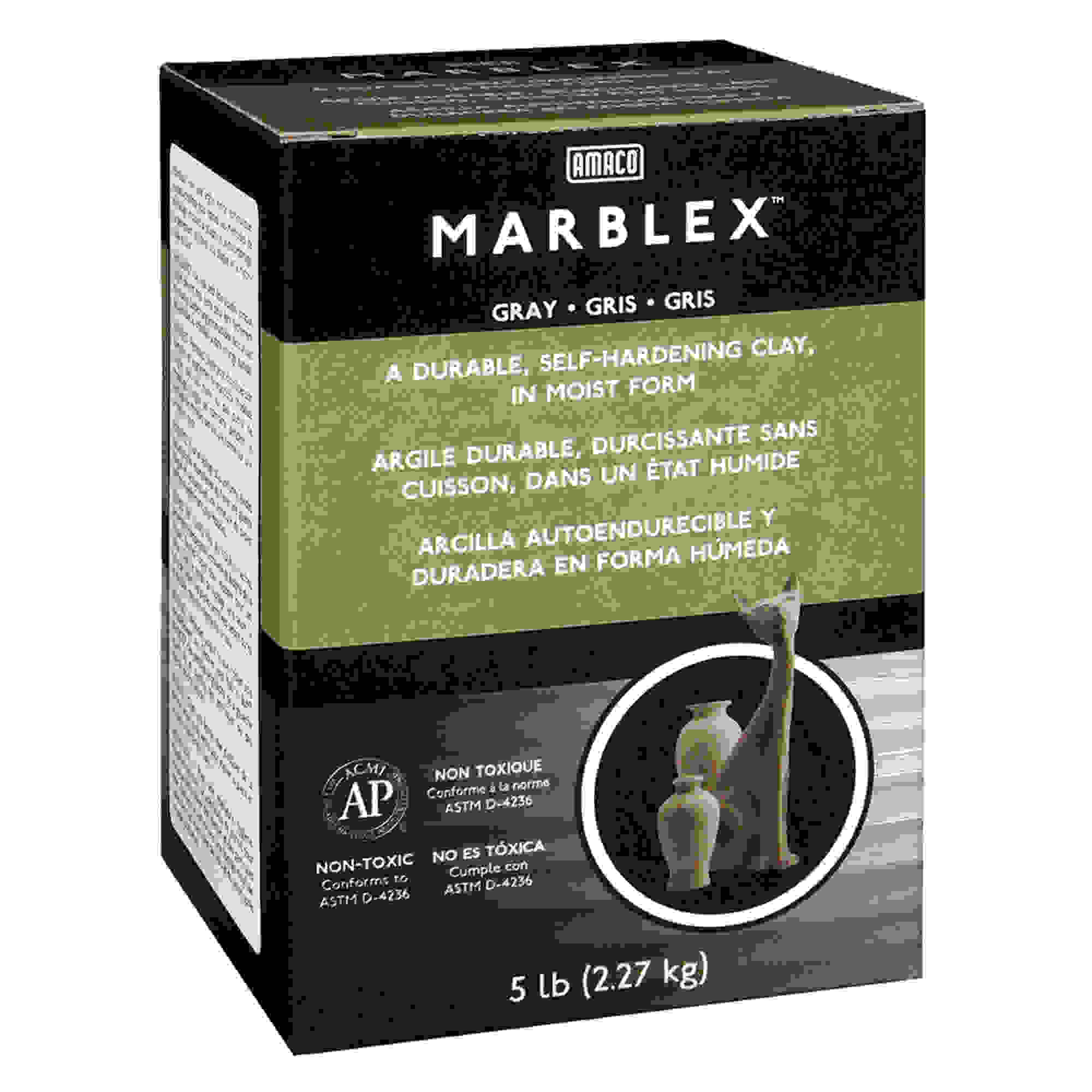 Marblex Self-Hardening Clay, 5 lbs