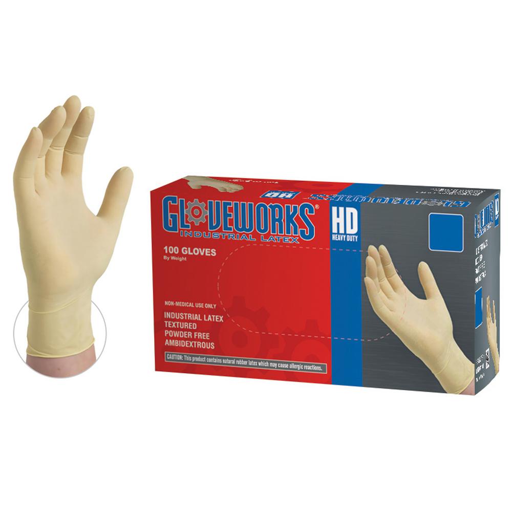 Xlarge Heavy Duty Latex Glove
