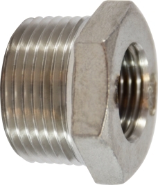 62500B 1/4X 1/8 In. Stainless Steel Hex Bushing