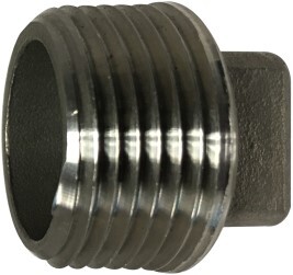 62671B 1/4 In. Stainless Steel Cored Plug