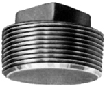 1-1/4 Galvanized Square Head Plug