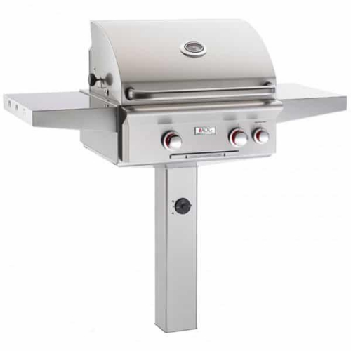 AOG 24 inch grillNAT,2 SHLF,POST,NO SB