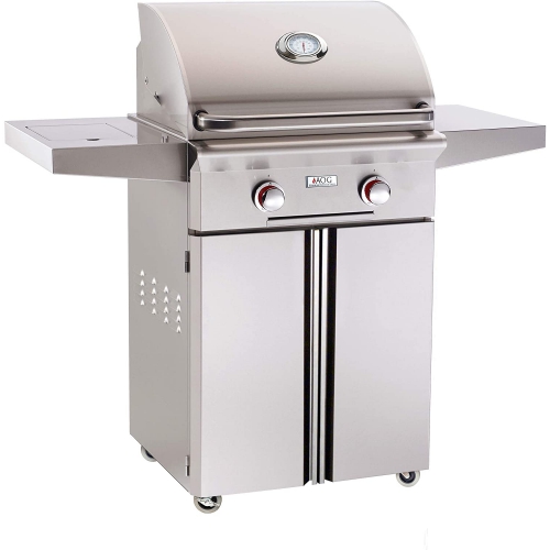 AOG 24 inch grill,PTBL,LP,NO BB,SHF,RTS