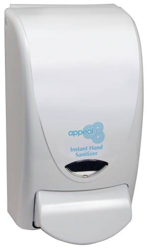 APP18107 White Appeal Sanitary Napkin Receptacle