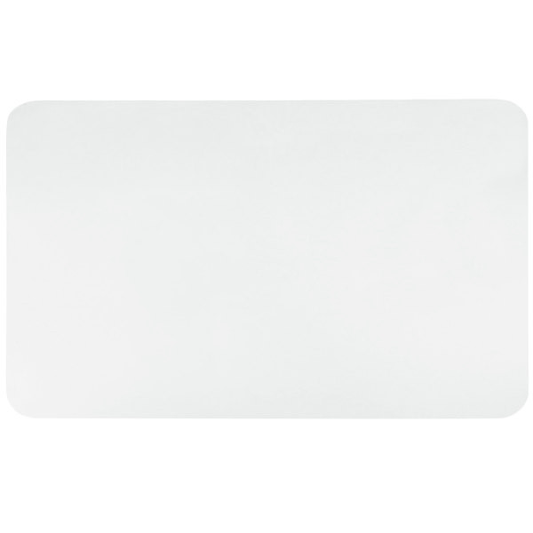 Clear Desk Pad, 17 x 22, Clear Polyurethane
