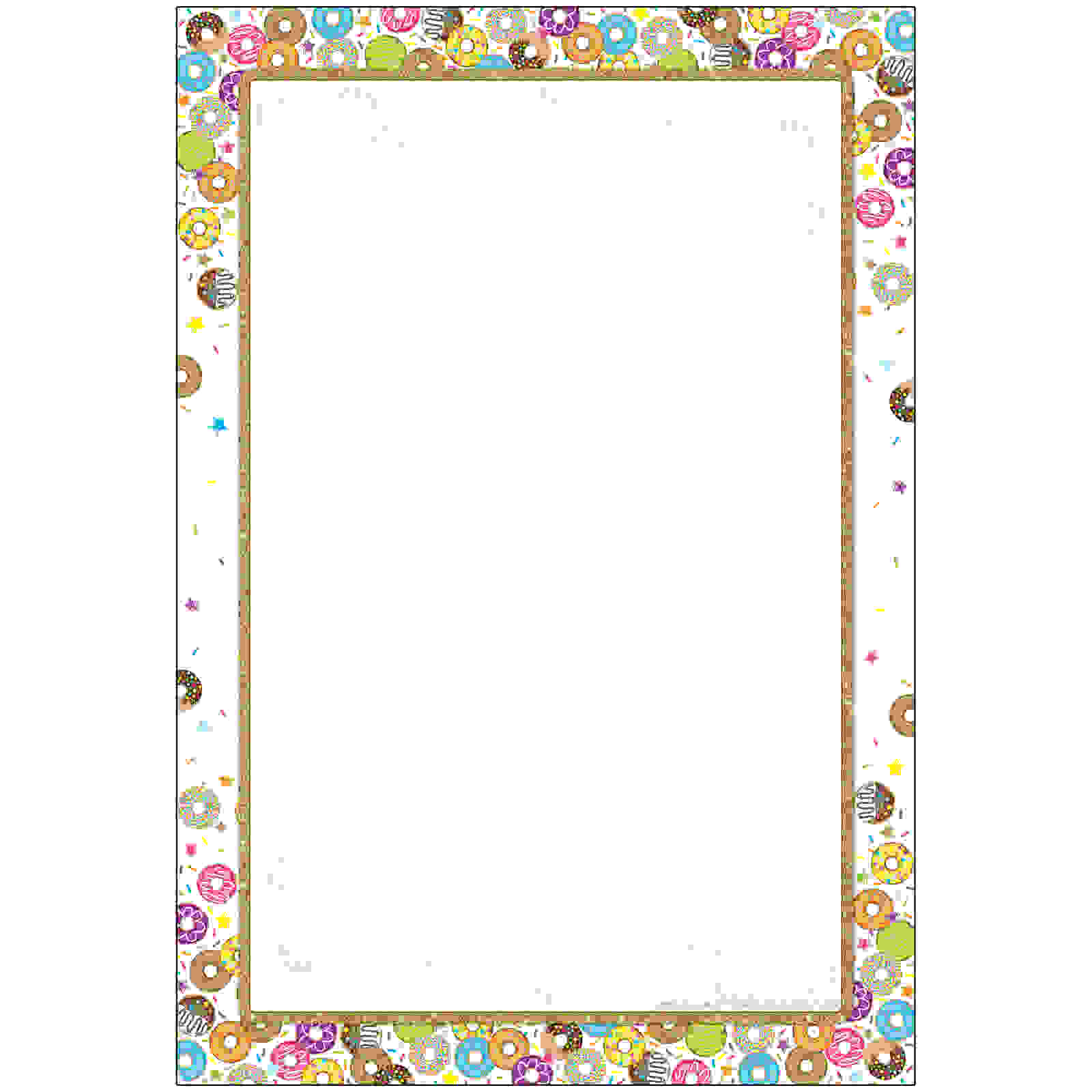 Smart Poly Chart, DonutFetti Blank, 13" x 19"