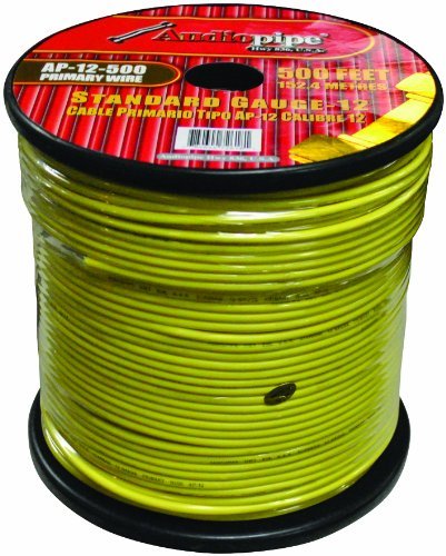 Audiopipe 12 Gauge 500Ft Primary Wire Blue