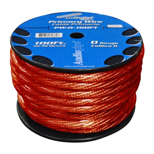 Audiopipe 14 Gauge 500Ft Primary Wire Orange
