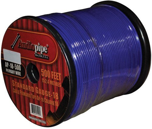 Remote Wire Audipipe 18Ga 500' Red