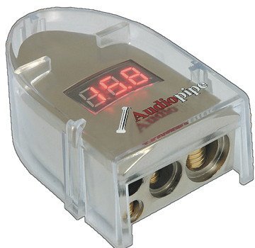 Battery Terminal Audiopipe With Digital Display