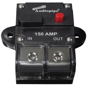 Audiopipe 150Amp Manually Resettable Circuit Breaker