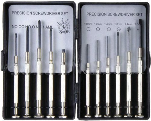 Nippon Precision Screwdriver Set (11-Piece Set)