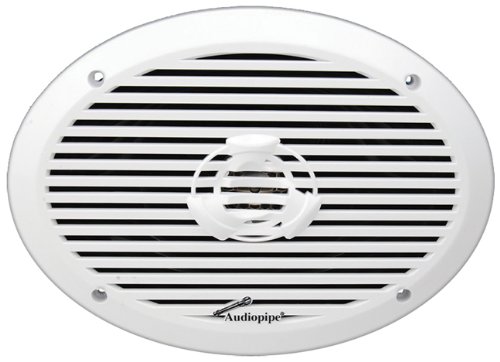 Audiopipe Marine 6+9Gǥ 2-Way Speakers (White)