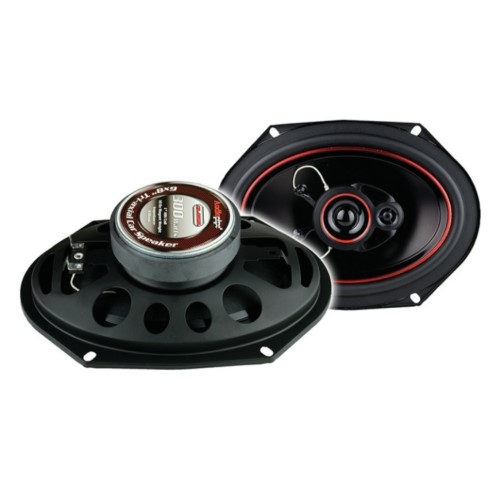 AUDIOPIPE Redline Speaker 6X8" 3-WAY (pair) 300 W; PP ELECTROPLATE CONE