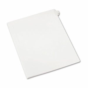 Allstate-Style Legal Exhibit Side Tab Divider, Title: 2, Letter, White, 25/Pack