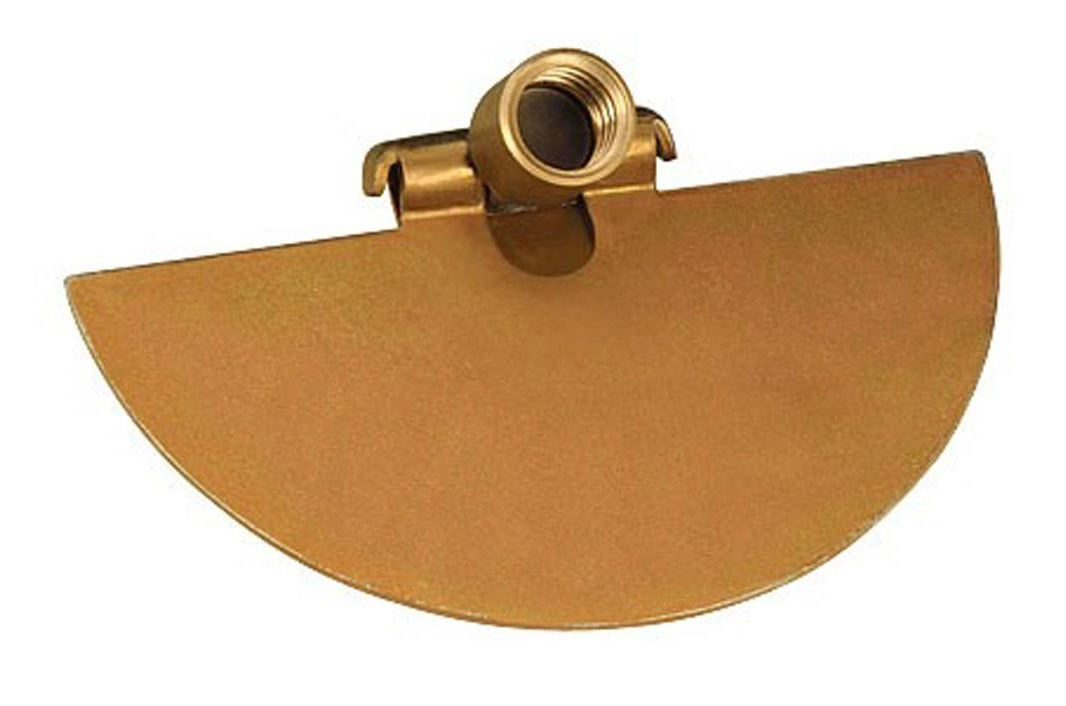 6" Poly Rod Hinged Drop Scraper - P1766