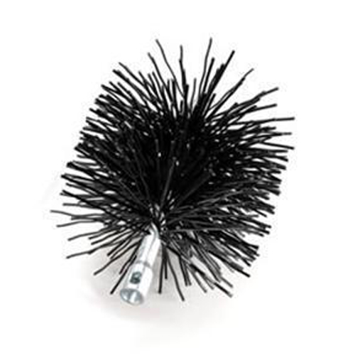 8" ButtonLok Round Polypropylene Brush - 75P8B