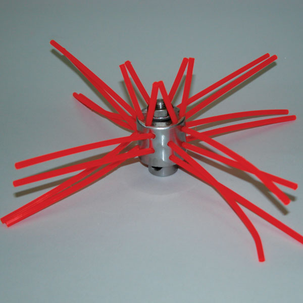 RoVac Mini-Medusa 12" Small Super Scrub Whip w/ButtonLok - 7260