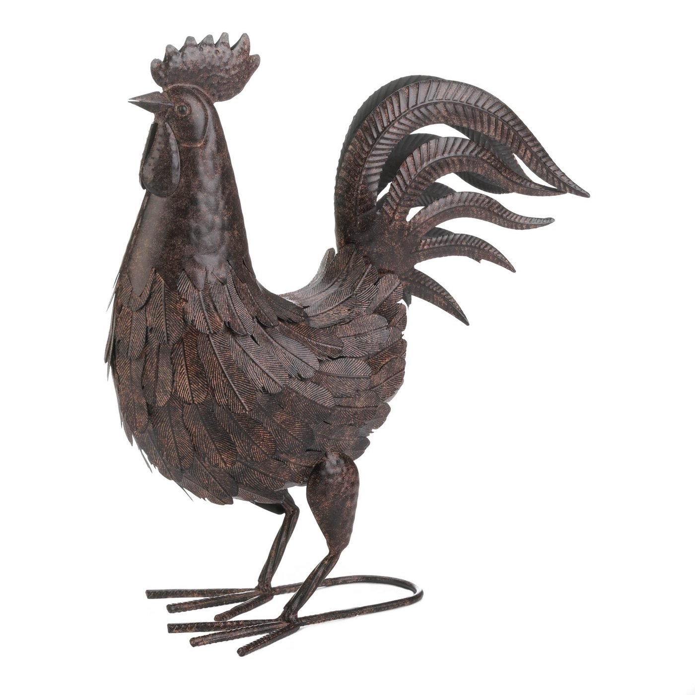 Brown Rooster Decoration