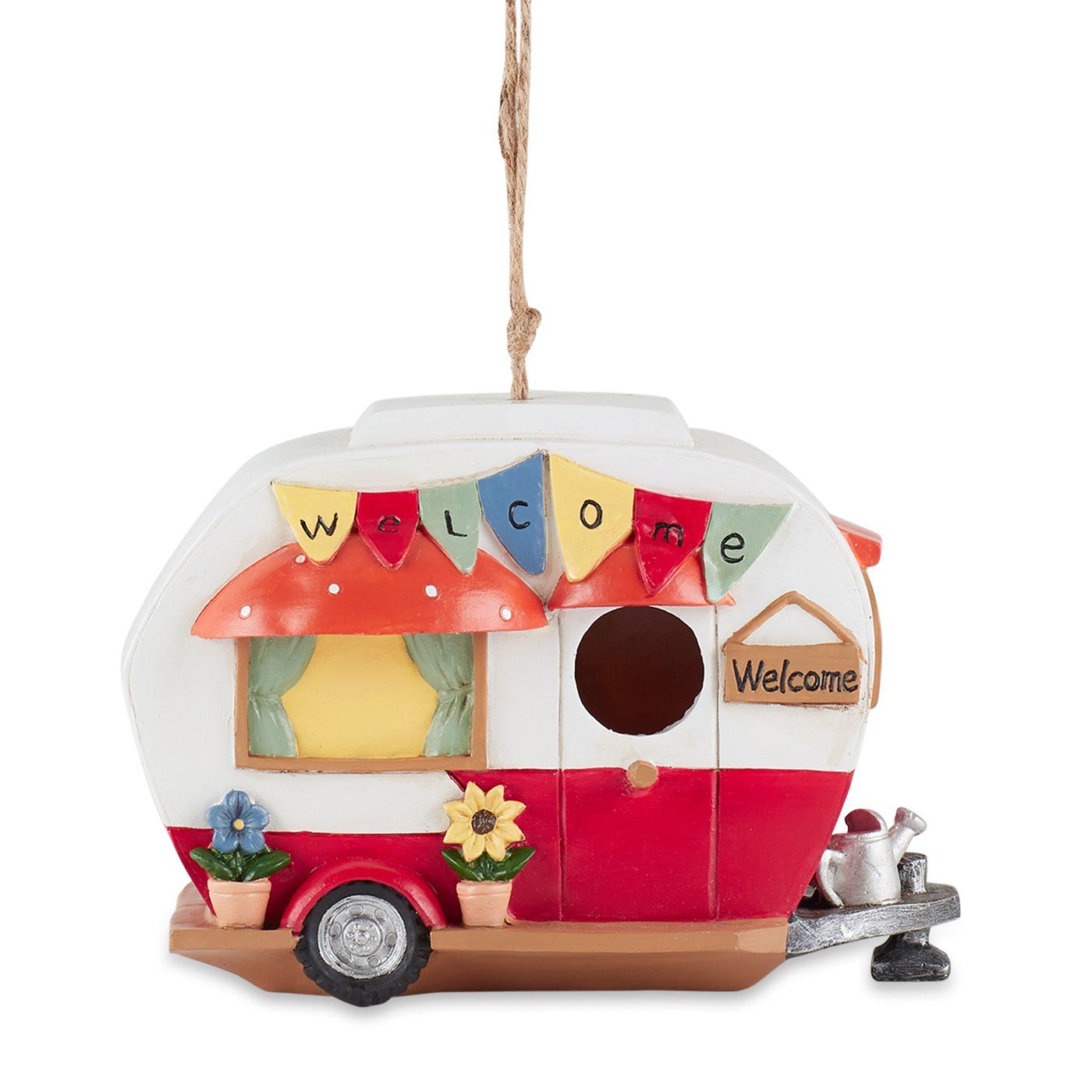 Red And  Camper Birdhouse