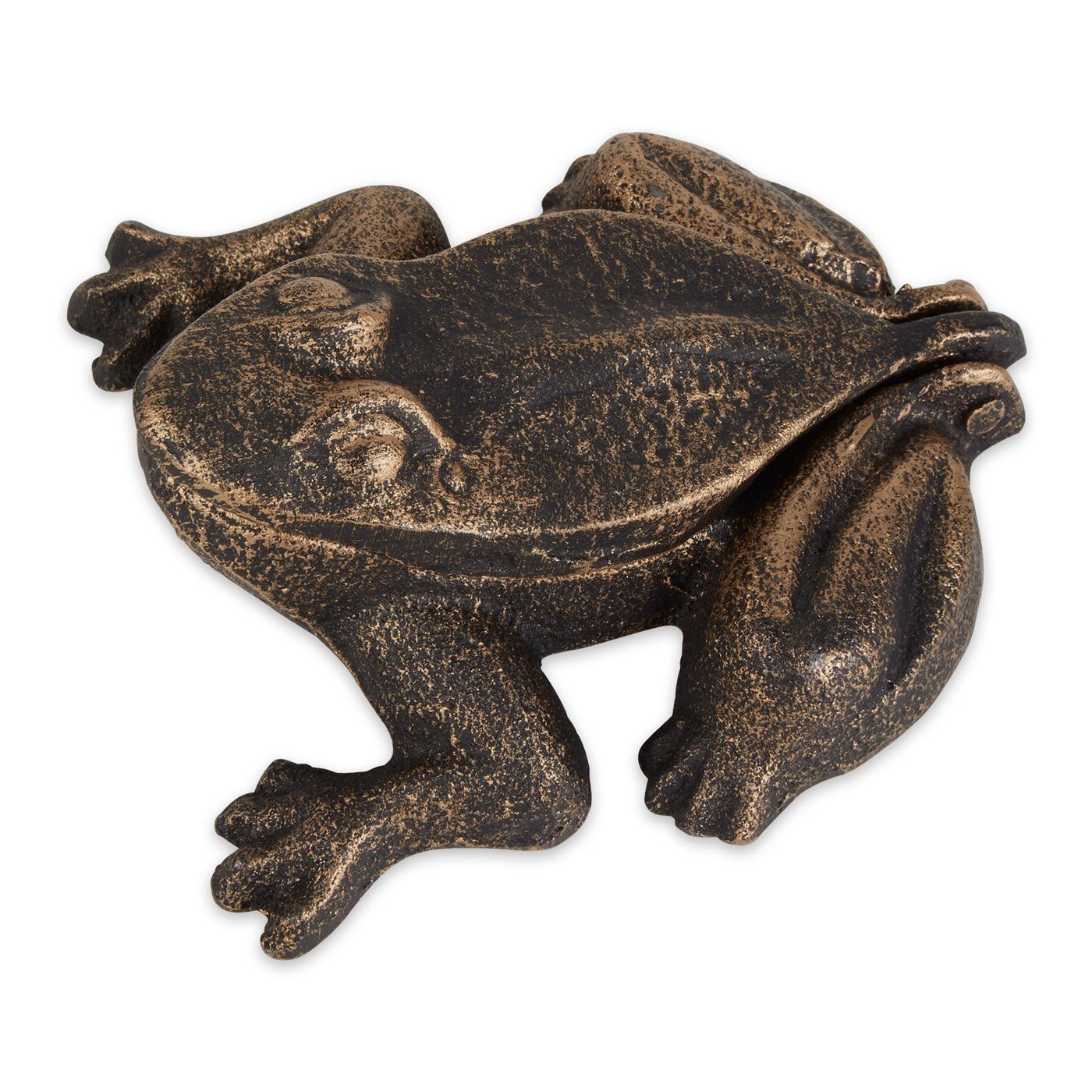 Cast Iron Frog Key Hider