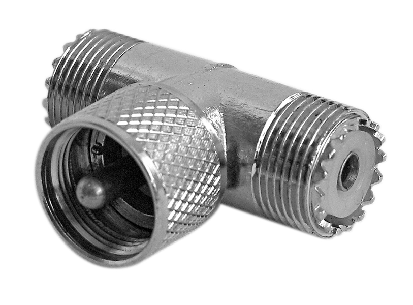 T Connector For Dual Antennas
