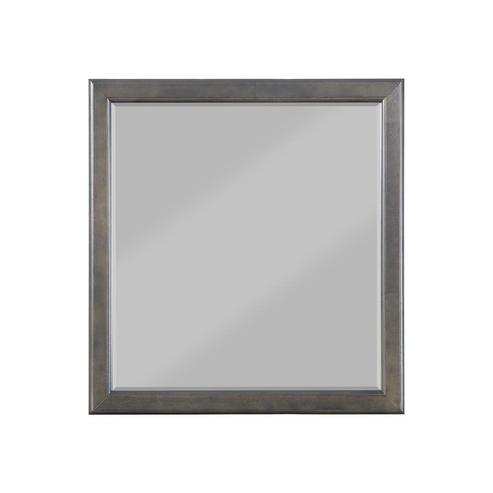 Louis Philippe Mirror, Dark Gray  (26794)