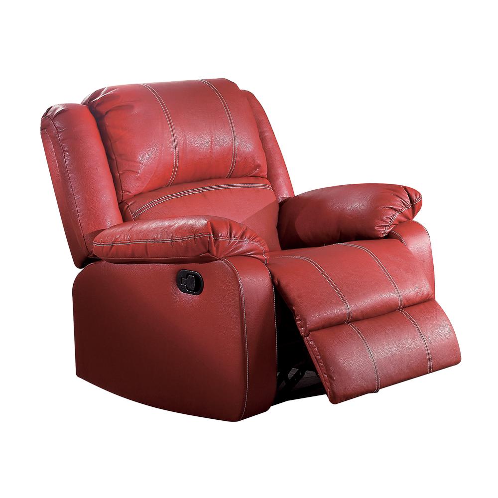 Rocker Recliner (Motion), Red PU 52152