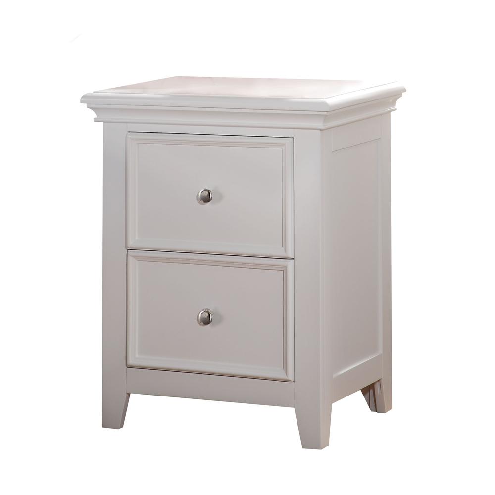 Lacey Nightstand, White