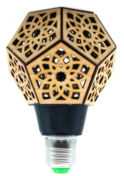 BulbGeo Cubo Love Lamp