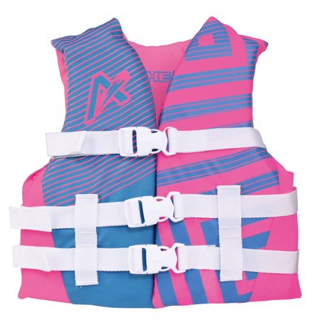 Airhead Trend Vest, Hot Pink / Sky Blue, Youth, Girls