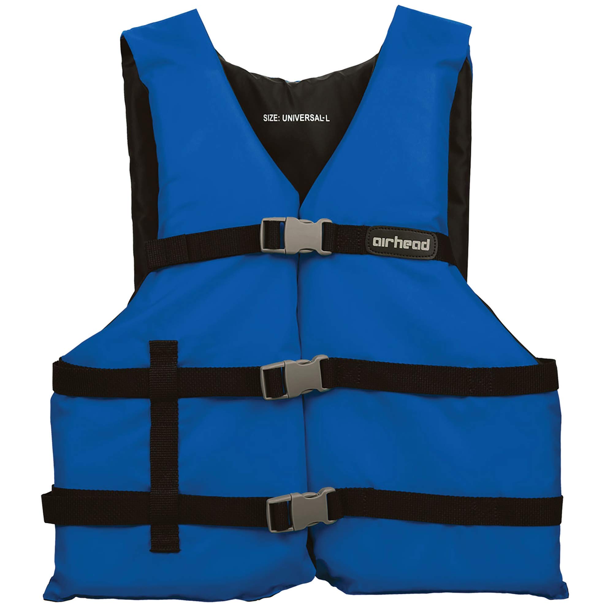 Airhead General Purpose Life Vest, Blue, Adult